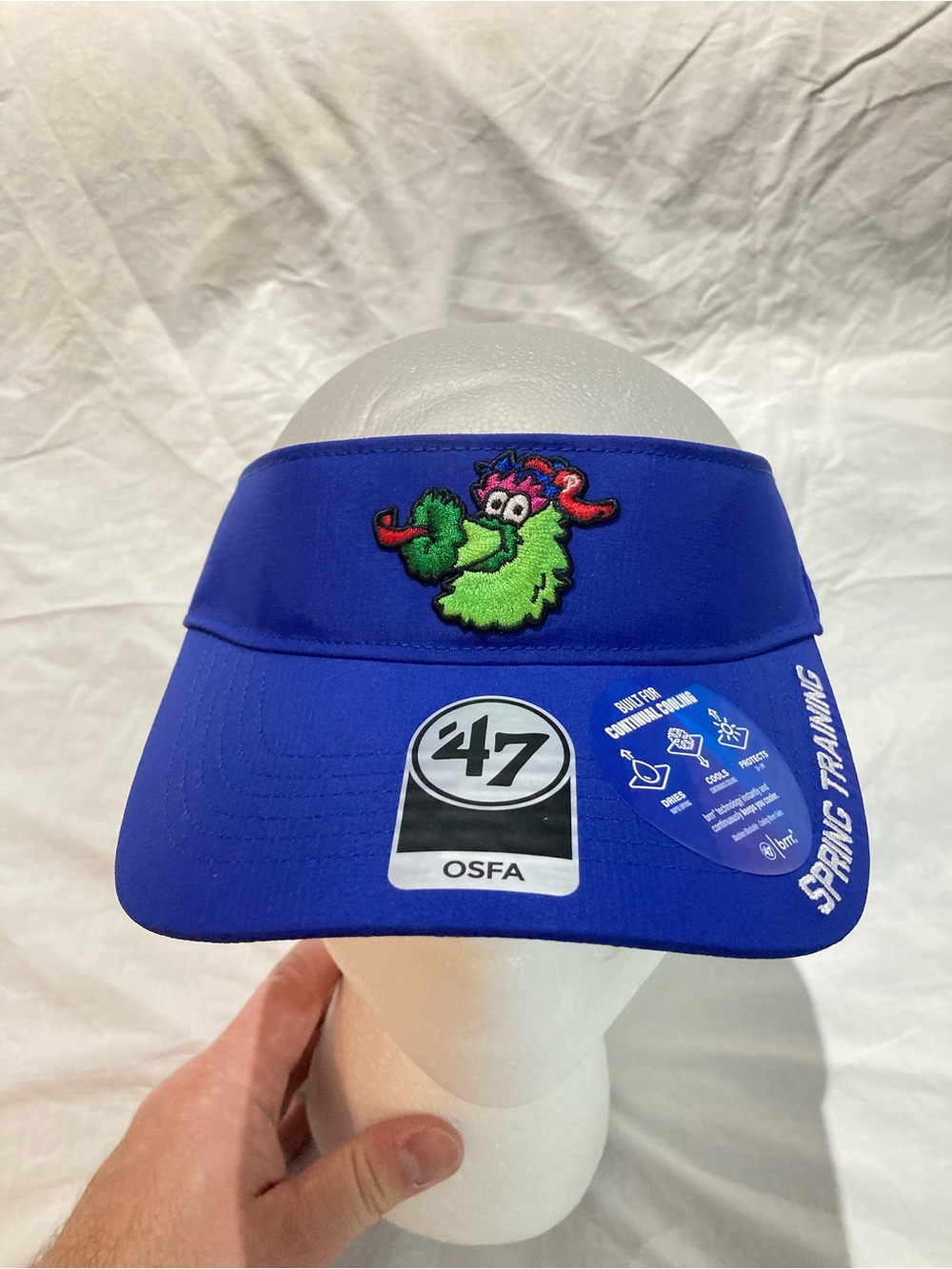 Philly Phanatic Visor, 47’ Brand, NWT!